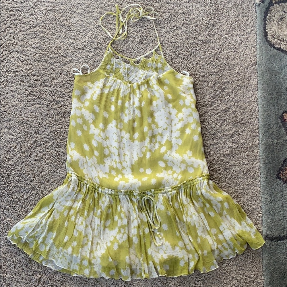 BCBG green dress